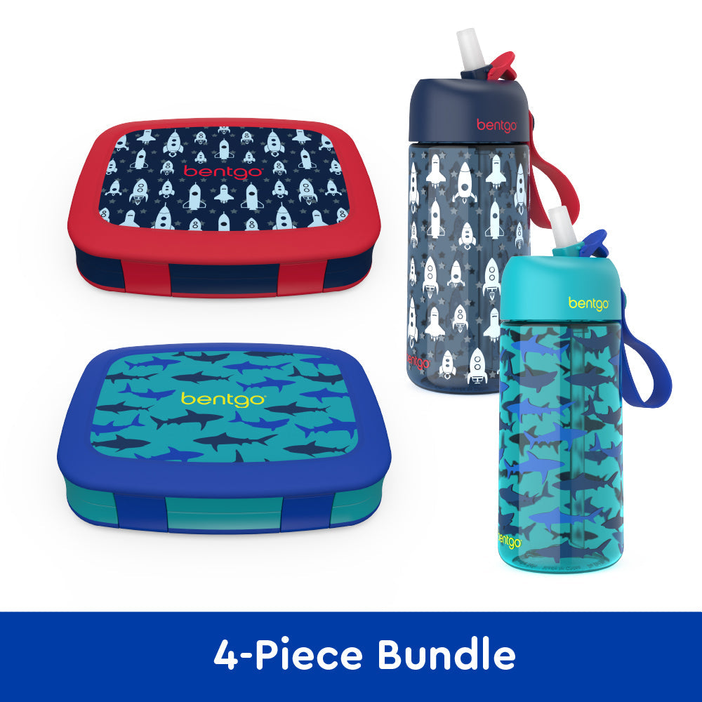 bentgo-kids-prints-lunch-boxes-and-water-bottles-o9 bentgo-lunch-box-bottle-bundle-rocket-shark-1.jpg